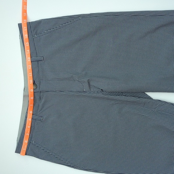 Adidas Golf Ultimate 365 Gingham 10" Shorts Blue Gray Check size 34 - Picture 8 of 9